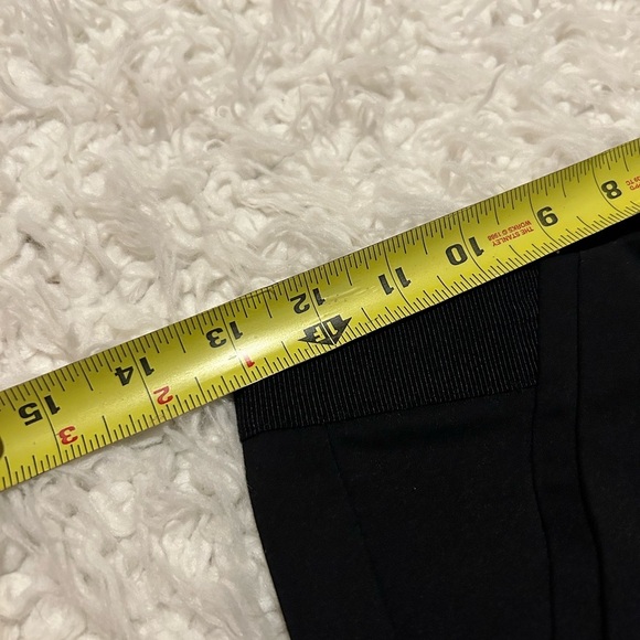 50%off w♥️ Armani Exchange Skinny Black pant back zipper ankle zipper 2 #67 - Picture 3 of 6